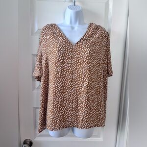 Nordstrom Rack Flutter Sleeve Blouse